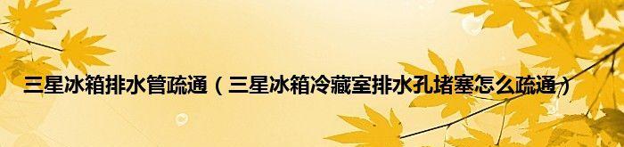 解决三星冰箱显示D5故障的方法（快速排除三星冰箱显示D5故障的有效措施）  第1张