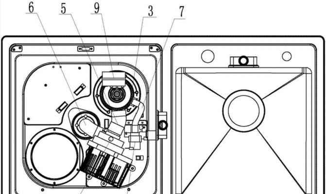 洗碗机的构造方法与原理解析（洗碗机的关键构造和工作原理探究）  第1张