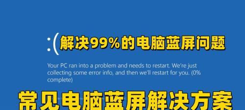 Win10电脑蓝屏问题解决方案（详解Win10电脑蓝屏的原因及解决方法）  第1张